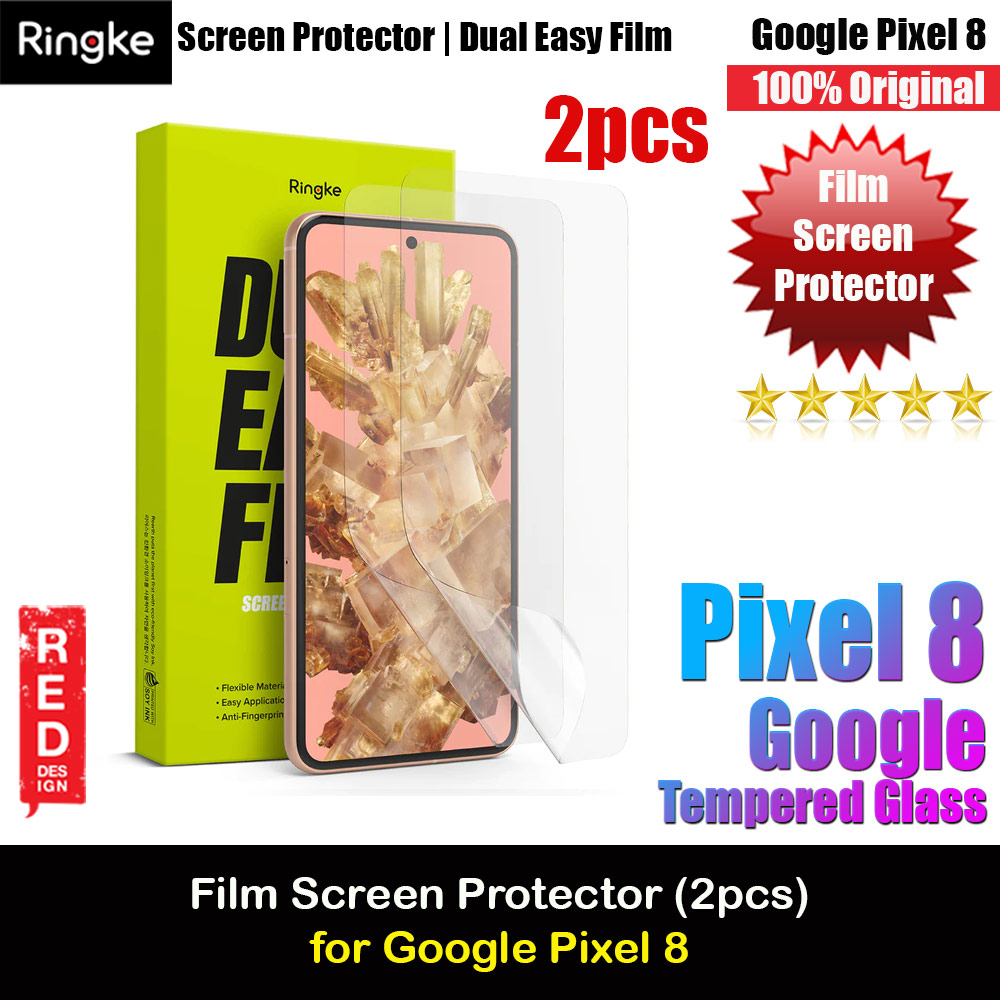 Picture of Ringke Dual Easy Film Screen Protector with Installation Jig for Google Pixel 8 (Clear 2pcs Pack) Google Pixel 8- Google Pixel 8 Cases, Google Pixel 8 Covers, iPad Cases and a wide selection of Google Pixel 8 Accessories in Malaysia, Sabah, Sarawak and Singapore 