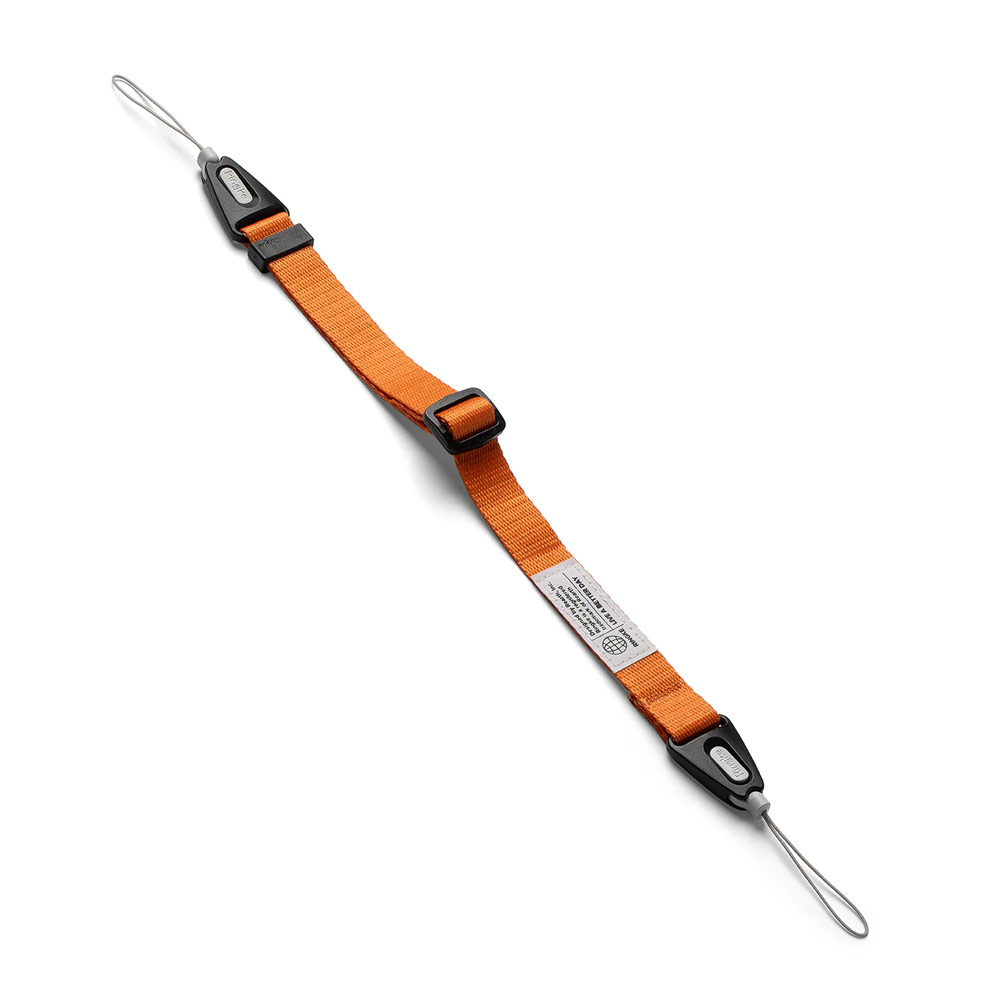 Picture of Ringke High density polyester Dual Hand Strap for Perfect for daily use traveling hiking smartphone Jisulife Portable Handheld Fan Strap (Cosmic Orange)