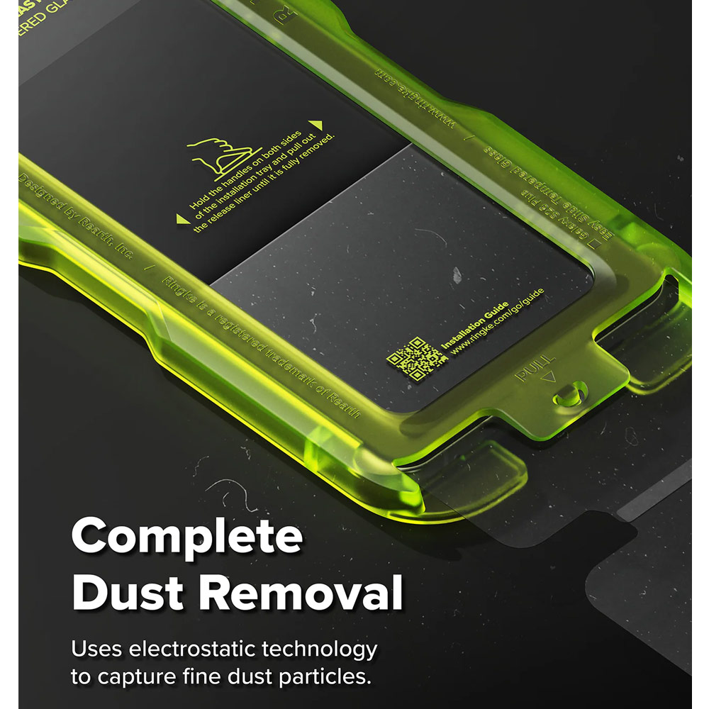 Picture of Samsung Galaxy S26 Plus Screen Protector | Ringke Easy Slide Tempered Glass Screen Protector for Samsung Galaxy S26 Plus(Clear) 2pcs