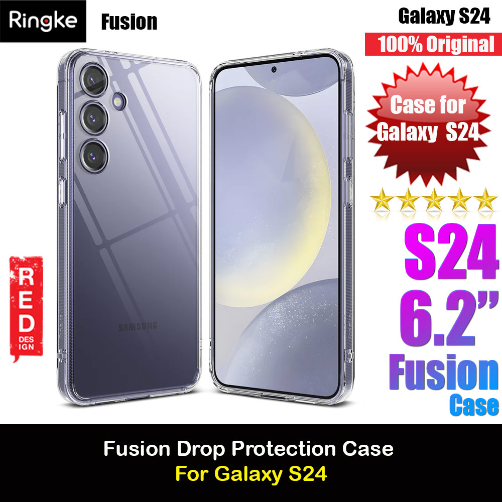 Picture of Ringke Fusion Drop Protection Case for Samsung Galaxy S24 (Clear) Samsung Galaxy S24- Samsung Galaxy S24 Cases, Samsung Galaxy S24 Covers, iPad Cases and a wide selection of Samsung Galaxy S24 Accessories in Malaysia, Sabah, Sarawak and Singapore 