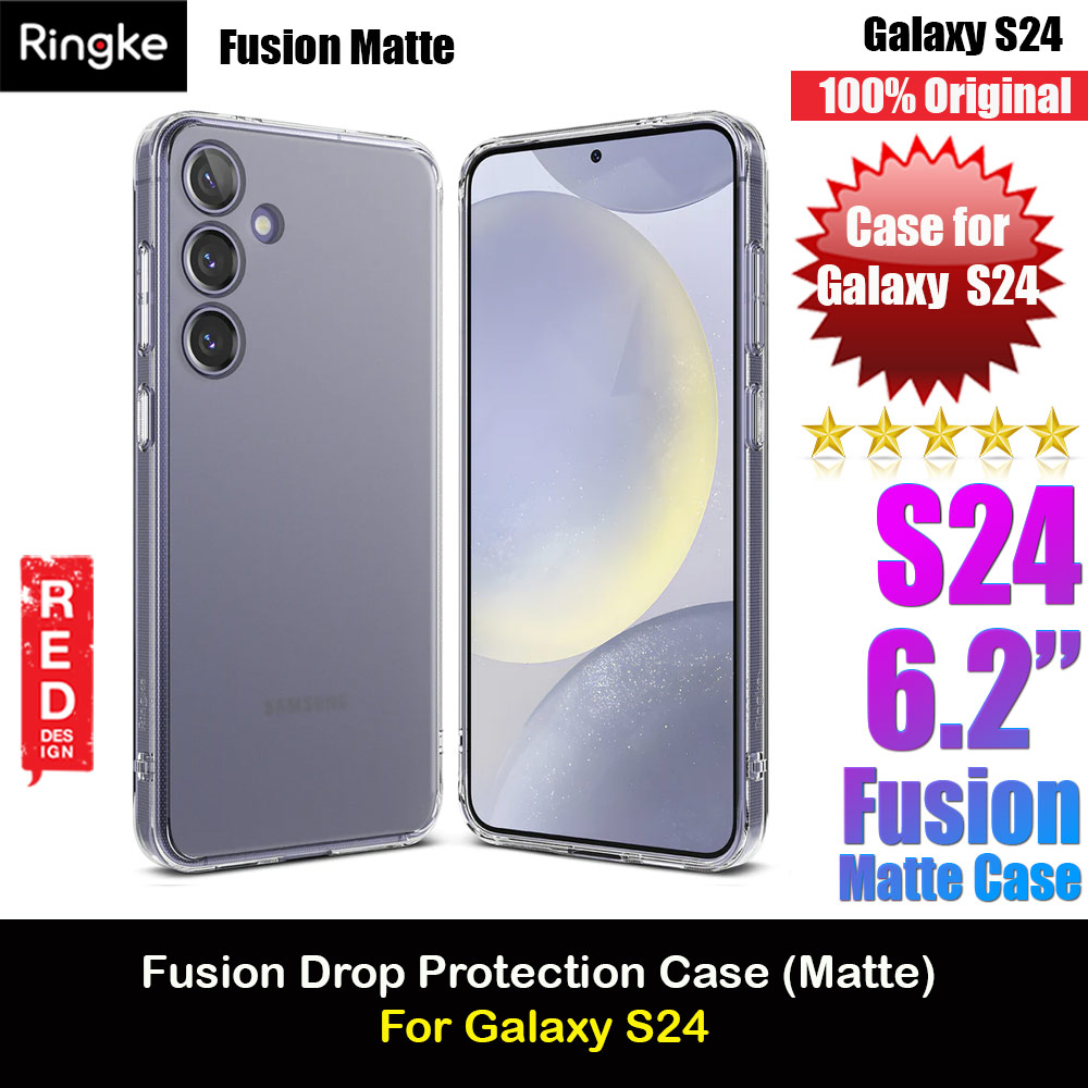 Picture of Ringke Fusion Drop Protection Case for Samsung Galaxy S24 (Matte) Samsung Galaxy S24- Samsung Galaxy S24 Cases, Samsung Galaxy S24 Covers, iPad Cases and a wide selection of Samsung Galaxy S24 Accessories in Malaysia, Sabah, Sarawak and Singapore 