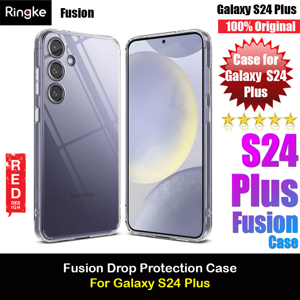 Picture of Ringke Fusion Drop Protection Case for Samsung Galaxy S24 Plus (Clear) Samsung Galaxy S24 Plus- Samsung Galaxy S24 Plus Cases, Samsung Galaxy S24 Plus Covers, iPad Cases and a wide selection of Samsung Galaxy S24 Plus Accessories in Malaysia, Sabah, Sarawak and Singapore 
