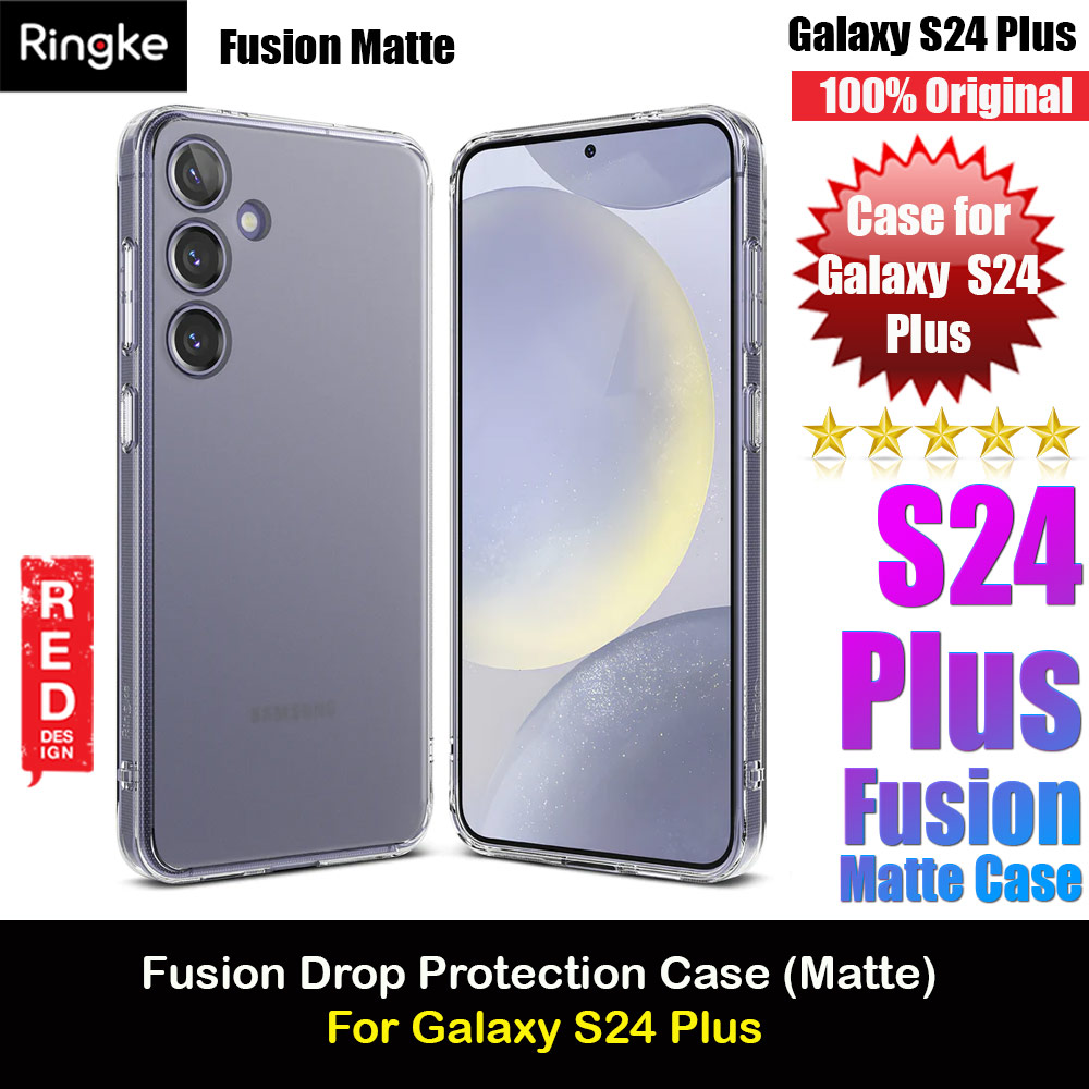 Picture of Ringke Fusion Drop Protection Case for Samsung Galaxy S24 Plus (Matte) Samsung Galaxy S24 Plus- Samsung Galaxy S24 Plus Cases, Samsung Galaxy S24 Plus Covers, iPad Cases and a wide selection of Samsung Galaxy S24 Plus Accessories in Malaysia, Sabah, Sarawak and Singapore 
