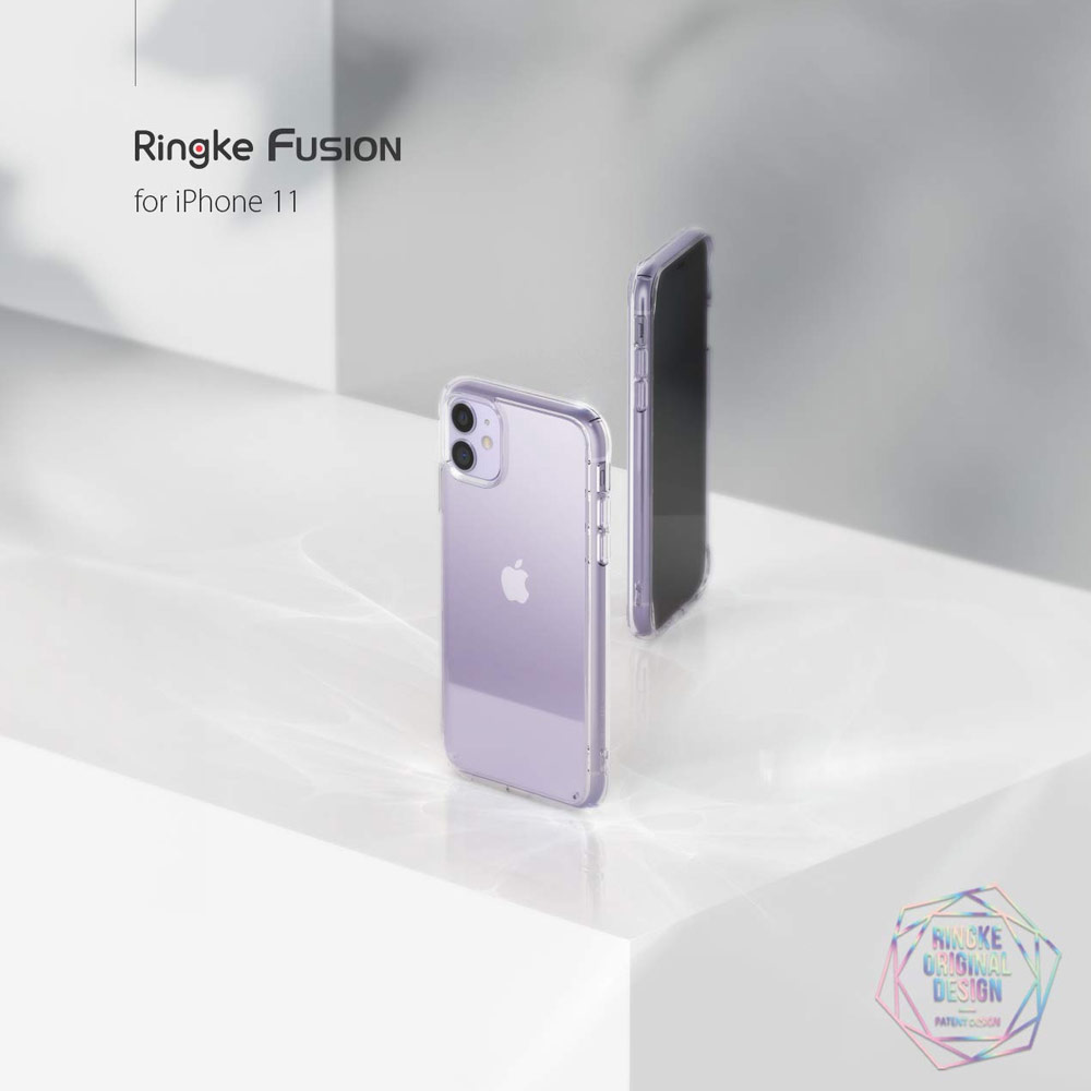 Picture of Apple iPhone 11 6.1  | Ringke Fusion Extreme Tough Protection for Apple iPhone 11 (Smoke Black)