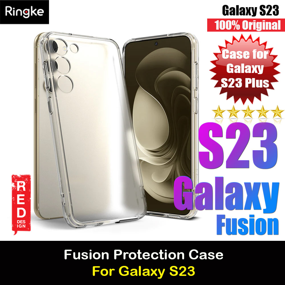 Picture of Ringke Fusion Transparent Protection Case for Samsung Galaxy S23 (Matte Clear) Samsung Galaxy S23- Samsung Galaxy S23 Cases, Samsung Galaxy S23 Covers, iPad Cases and a wide selection of Samsung Galaxy S23 Accessories in Malaysia, Sabah, Sarawak and Singapore 