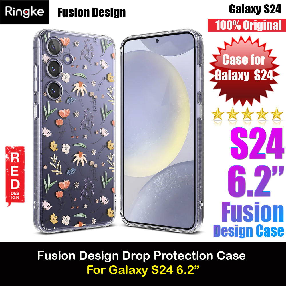 Picture of Ringke Fusion Design Drop Protection Case for Samsung Galaxy S24 (Dry Flowers) Samsung Galaxy S24- Samsung Galaxy S24 Cases, Samsung Galaxy S24 Covers, iPad Cases and a wide selection of Samsung Galaxy S24 Accessories in Malaysia, Sabah, Sarawak and Singapore 