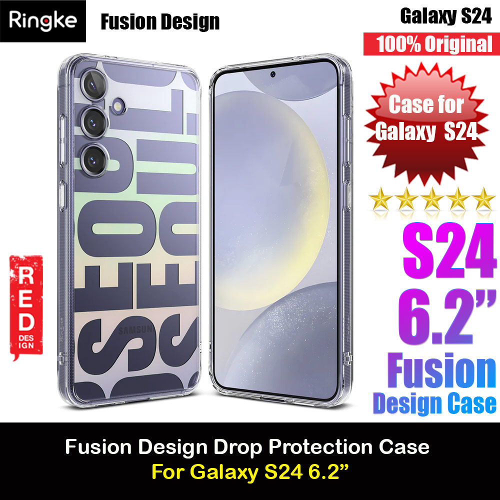 Picture of Ringke Fusion Design Drop Protection Case for Samsung Galaxy S24 (Seoul) Samsung Galaxy S24- Samsung Galaxy S24 Cases, Samsung Galaxy S24 Covers, iPad Cases and a wide selection of Samsung Galaxy S24 Accessories in Malaysia, Sabah, Sarawak and Singapore 