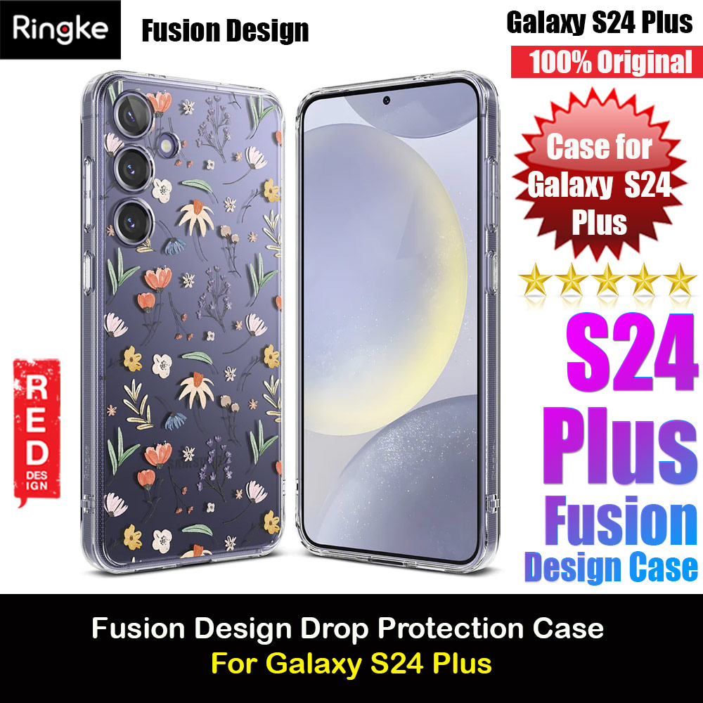 Picture of Ringke Fusion Design Drop Protection Case for Samsung Galaxy S24 Plus (Dry Flowers) Samsung Galaxy S24 Plus- Samsung Galaxy S24 Plus Cases, Samsung Galaxy S24 Plus Covers, iPad Cases and a wide selection of Samsung Galaxy S24 Plus Accessories in Malaysia, Sabah, Sarawak and Singapore 