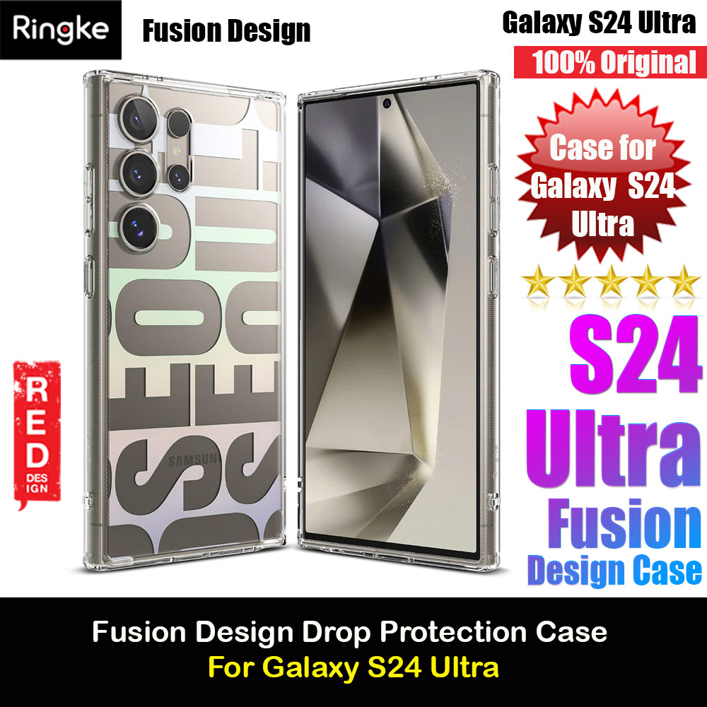 Picture of Ringke Fusion Design Drop Protection Case for Samsung Galaxy S24 Ultra 6.8 (Seoul) Samsung Galaxy S24 Ultra- Samsung Galaxy S24 Ultra Cases, Samsung Galaxy S24 Ultra Covers, iPad Cases and a wide selection of Samsung Galaxy S24 Ultra Accessories in Malaysia, Sabah, Sarawak and Singapore 