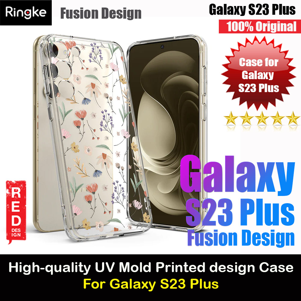 Picture of Ringke Fusion Design Transparent Protection Case for Samsung Galaxy S23 Plus (Dry Flowers) Samsung Galaxy S23- Samsung Galaxy S23 Cases, Samsung Galaxy S23 Covers, iPad Cases and a wide selection of Samsung Galaxy S23 Accessories in Malaysia, Sabah, Sarawak and Singapore 