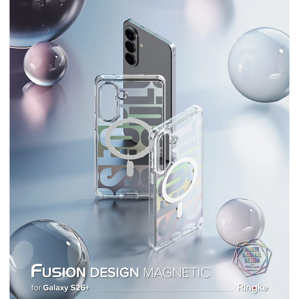 Picture of Samsung Galaxy S26 Case | Ringke Fusion Design Magnetic Transparent Protection Case for Samsung Galaxy S26 (Seoul)