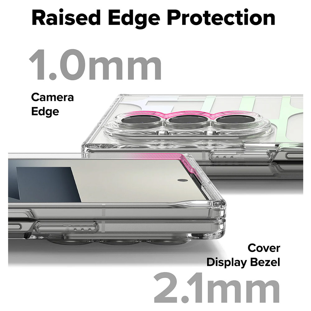 Picture of Samsung Galaxy Z Fold 7 Case | Ringke Fusion Design Protection Case with Strap Hole for Samsung Galaxy Z Fold 7 (Seoul)