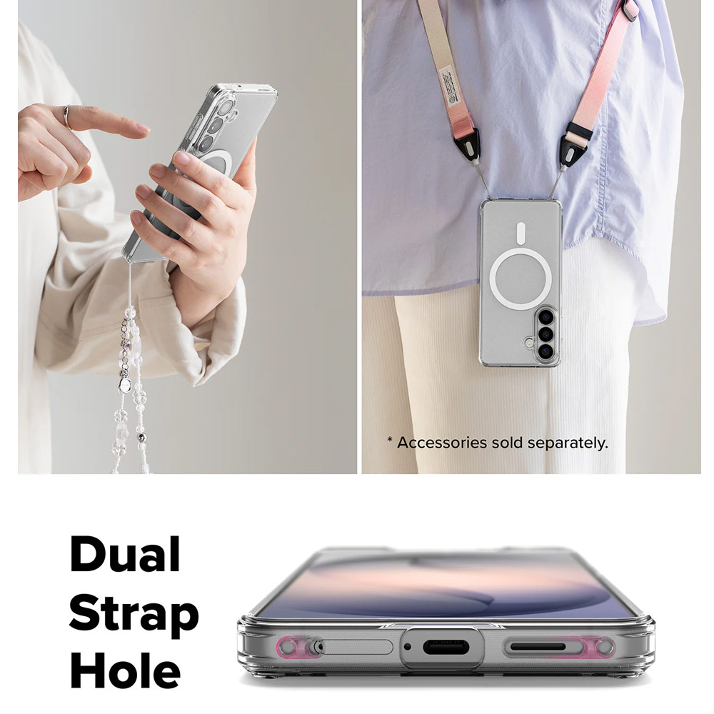 Picture of Samsung Galaxy S26 Case | Ringke Fusion Magnetic Transparent Protection Case for Samsung Galaxy S26 (Matte)