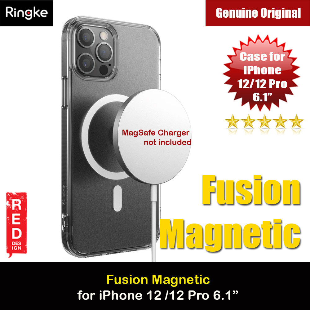 Picture of Ringke Fusion Magnetic Protection Case for iPhone 12 iPhone 12 Pro 6.1 (Matte Clear) Apple iPhone 12 6.1- Apple iPhone 12 6.1 Cases, Apple iPhone 12 6.1 Covers, iPad Cases and a wide selection of Apple iPhone 12 6.1 Accessories in Malaysia, Sabah, Sarawak and Singapore 