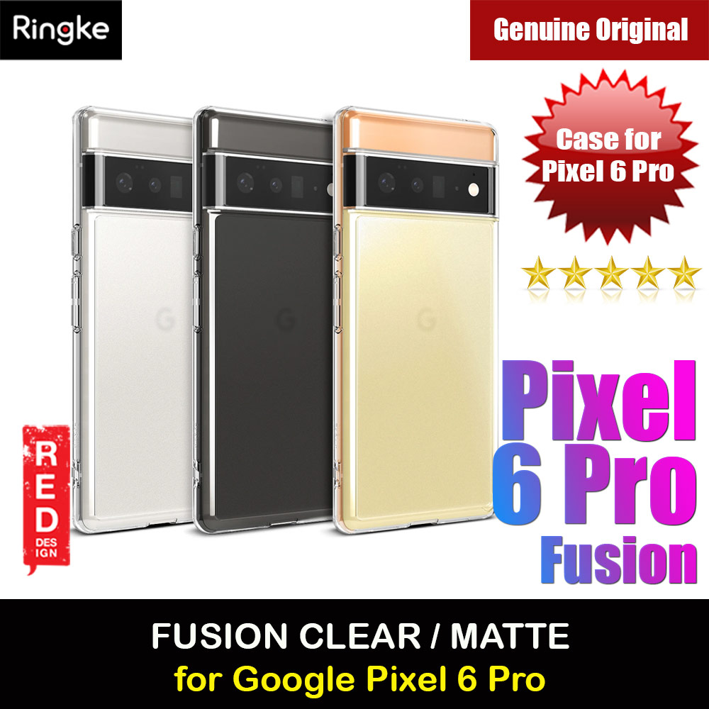 Picture of Ringke Fusion Matte Protection Case for Google Pixel 6 Pro (Matte Clear) Google Pixel 6 Pro- Google Pixel 6 Pro Cases, Google Pixel 6 Pro Covers, iPad Cases and a wide selection of Google Pixel 6 Pro Accessories in Malaysia, Sabah, Sarawak and Singapore 