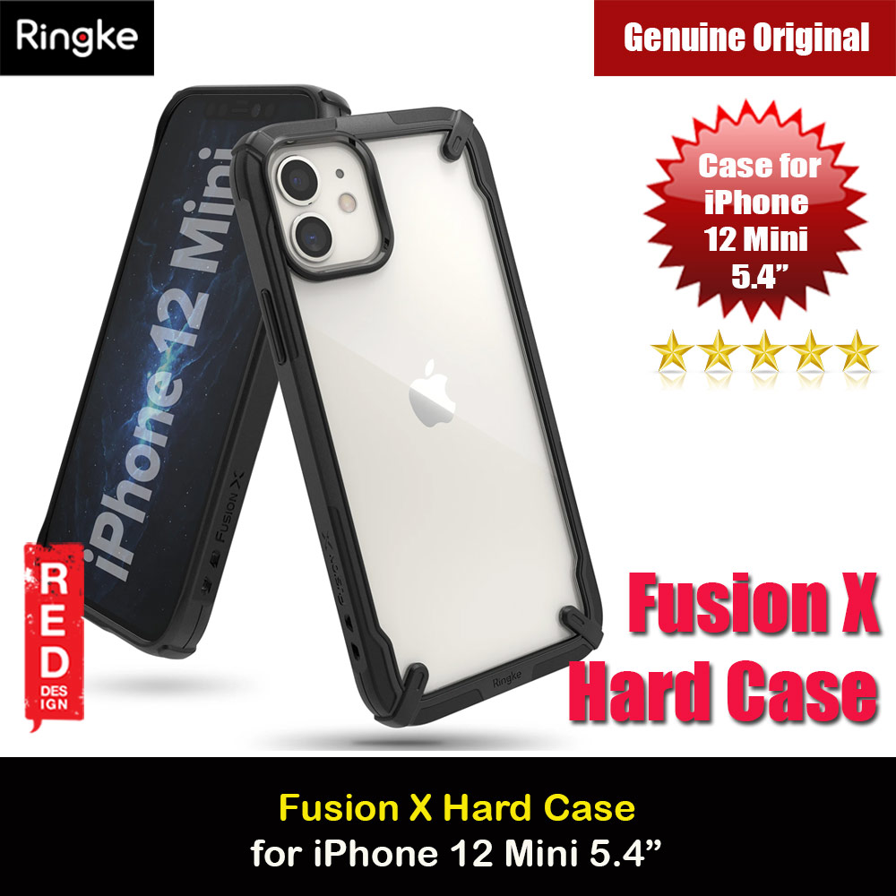 Picture of Ringke Fusion X Protection Case for Apple iPhone 12 Mini 5.4 (Black) Apple iPhone 12 mini 5.4- Apple iPhone 12 mini 5.4 Cases, Apple iPhone 12 mini 5.4 Covers, iPad Cases and a wide selection of Apple iPhone 12 mini 5.4 Accessories in Malaysia, Sabah, Sarawak and Singapore 