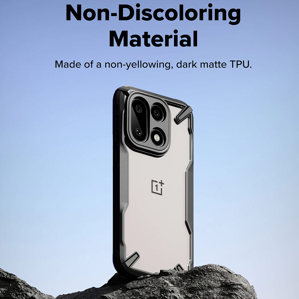 Picture of OnePlus 15 Case | Ringke Fusion X OnePlus 15 Drop Protection Case for OnePlus 15  (Black)