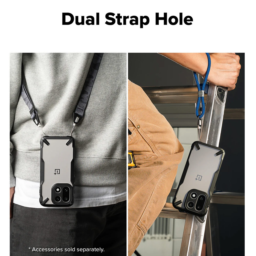 Picture of OnePlus 15 Case | Ringke Fusion X OnePlus 15 Drop Protection Case for OnePlus 15  (Black)