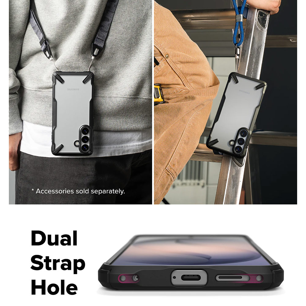 Picture of Samsung Galaxy S26 Case | Ringke Fusion X Rugged Heavy Duty Protection Case for Samsung Galaxy S26 (Black)