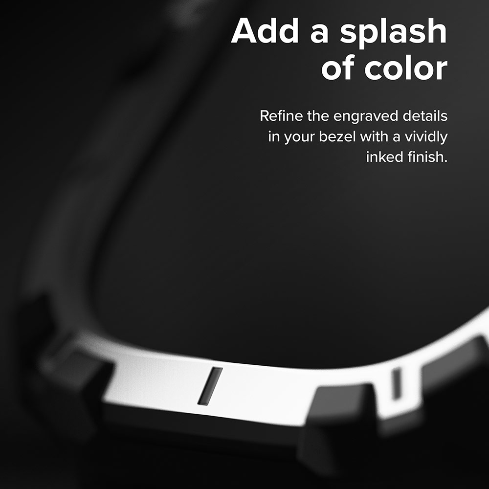 Picture of Apple Watch 49mm	Ultra Case | Ringke Fusion X Guard Protection Case Strap Band for Apple Watch Ultra 49mm (White Black Index)