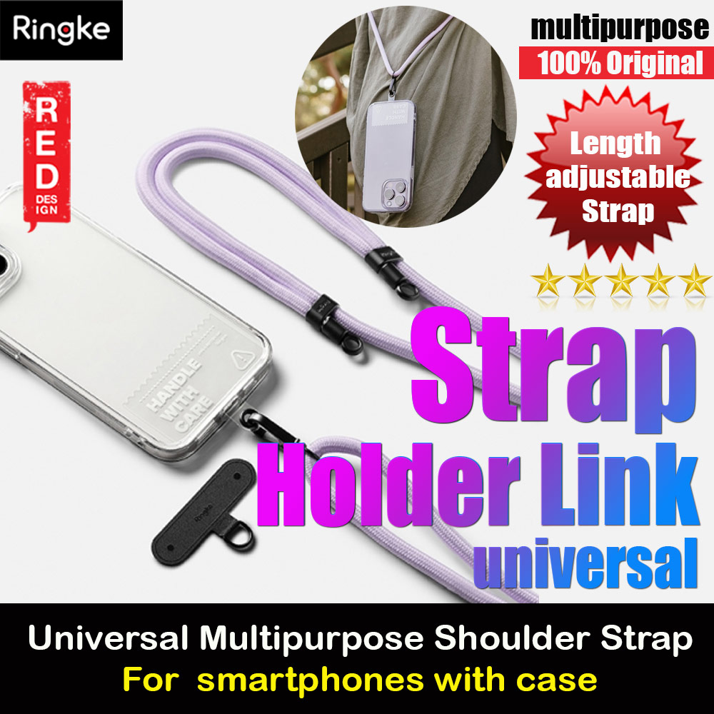 Picture of Ringke Shoulder Strap Holder Link for Phone case (Purple) Red Design- Red Design Cases, Red Design Covers, iPad Cases and a wide selection of Red Design Accessories in Malaysia, Sabah, Sarawak and Singapore 