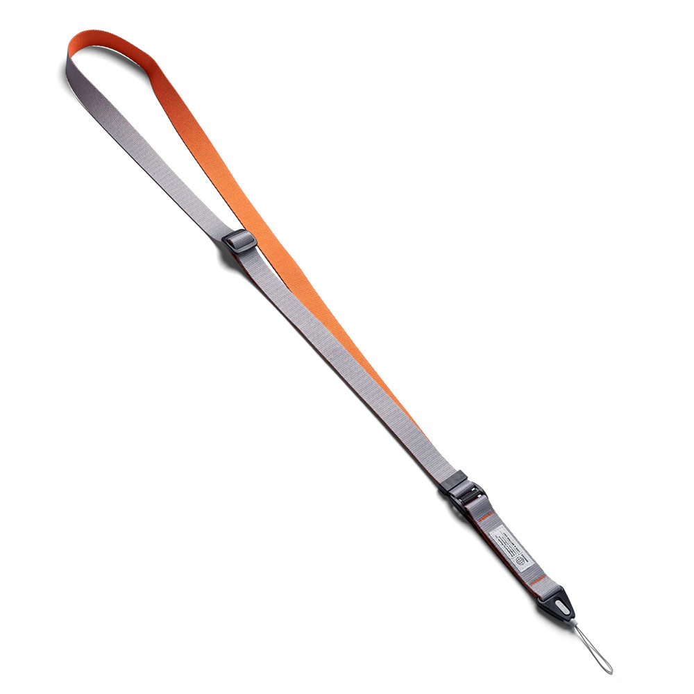 Picture of Ringke High density polyester Lanyard strap Shoulder Strap for Perfect for daily use traveling hiking smartphone Jisulife Portable Handheld Fan Strap (Ash Orange)