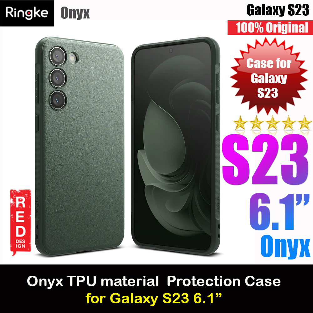 Picture of Ringke Onyx Drop Protection Case for Samsung Galaxy S23 (Dark Green) Samsung Galaxy S23- Samsung Galaxy S23 Cases, Samsung Galaxy S23 Covers, iPad Cases and a wide selection of Samsung Galaxy S23 Accessories in Malaysia, Sabah, Sarawak and Singapore 