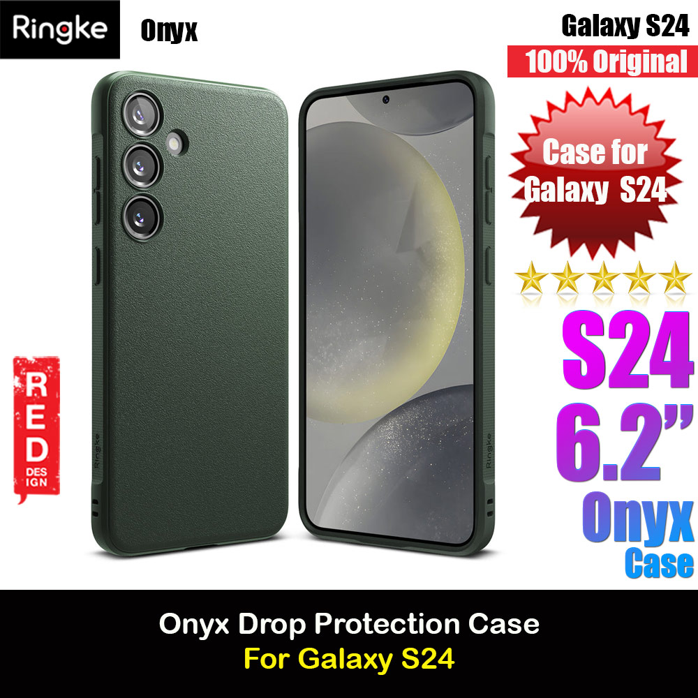 Picture of Ringke Onxy Drop Protection Case for Samsung Galaxy S24 (Green) Samsung Galaxy S24- Samsung Galaxy S24 Cases, Samsung Galaxy S24 Covers, iPad Cases and a wide selection of Samsung Galaxy S24 Accessories in Malaysia, Sabah, Sarawak and Singapore 