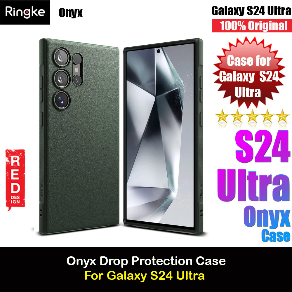 Picture of Ringke Onxy Drop Protection Case for Samsung Galaxy S24 Ultra 6.8 (Dark Green) Samsung Galaxy S24 Ultra- Samsung Galaxy S24 Ultra Cases, Samsung Galaxy S24 Ultra Covers, iPad Cases and a wide selection of Samsung Galaxy S24 Ultra Accessories in Malaysia, Sabah, Sarawak and Singapore 