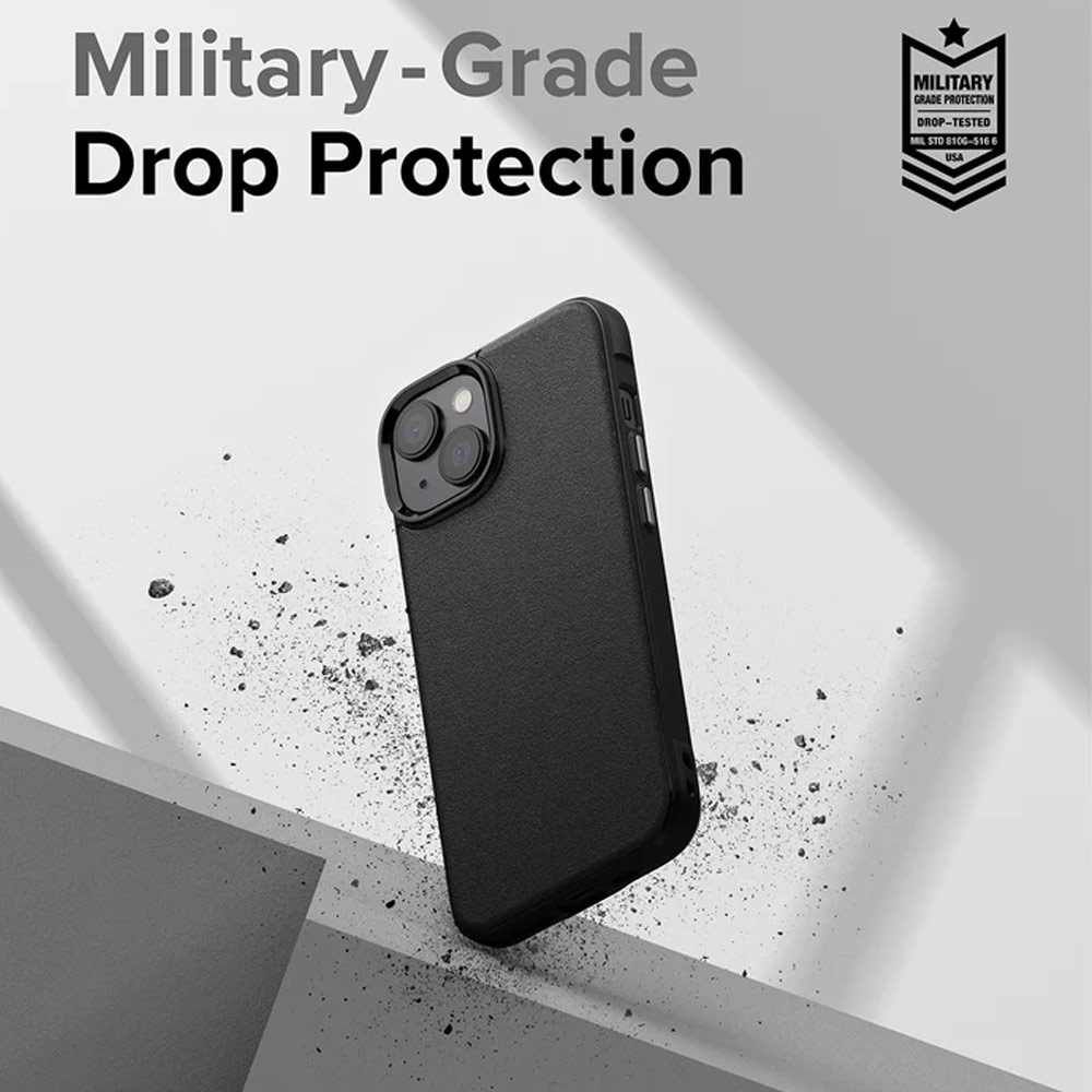 Picture of Apple iPhone 14 6.1 Case | Ringke Onyx Tough Heavy Duty Protection Case for Apple iPhone 14 6.1 (Black)