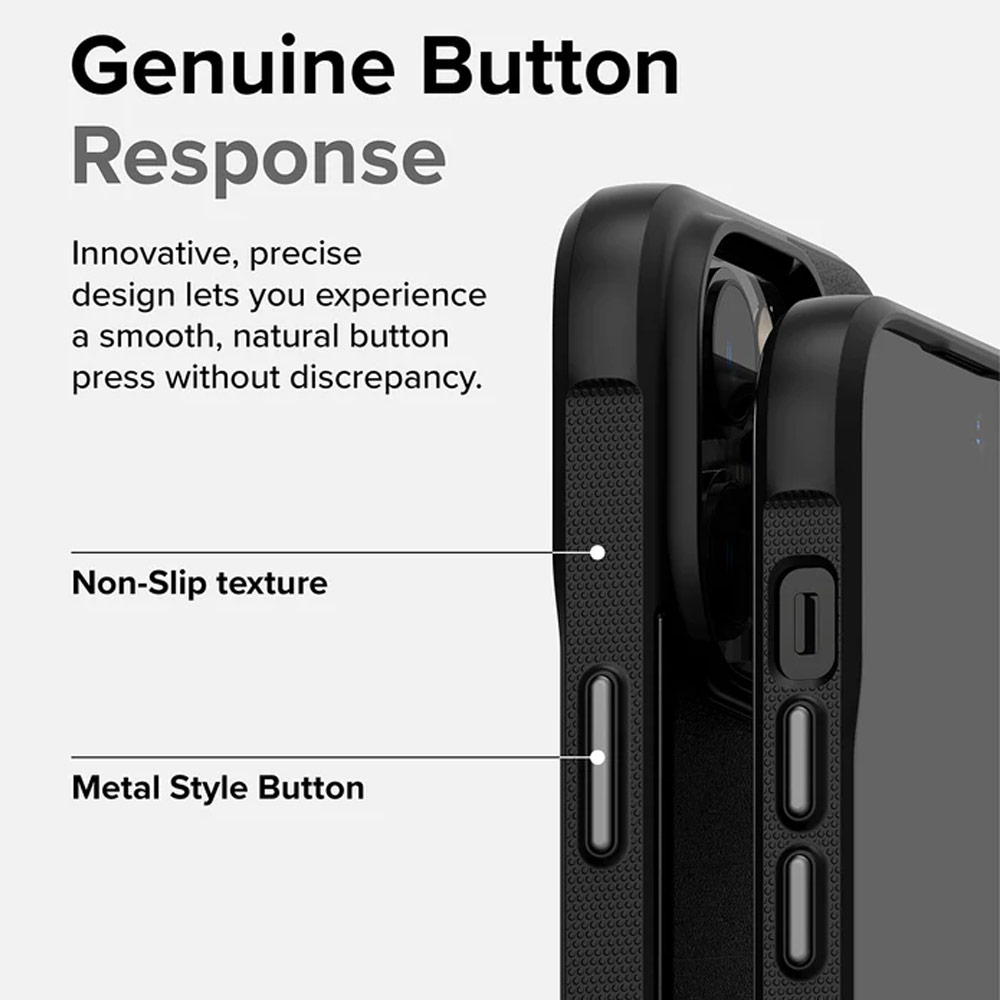Picture of Apple iPhone 14 Pro 6.1 Case | Ringke Onyx Tough Heavy Duty Protection Case for Apple iPhone 14 Pro 6.1 (Black)