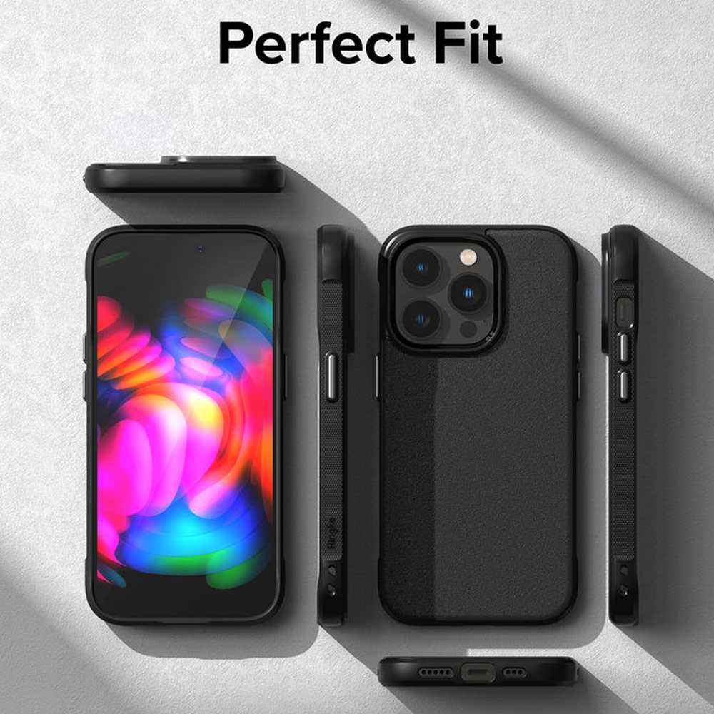 Picture of Apple iPhone 14 Pro 6.1 Case | Ringke Onyx Tough Heavy Duty Protection Case for Apple iPhone 14 Pro 6.1 (Black)
