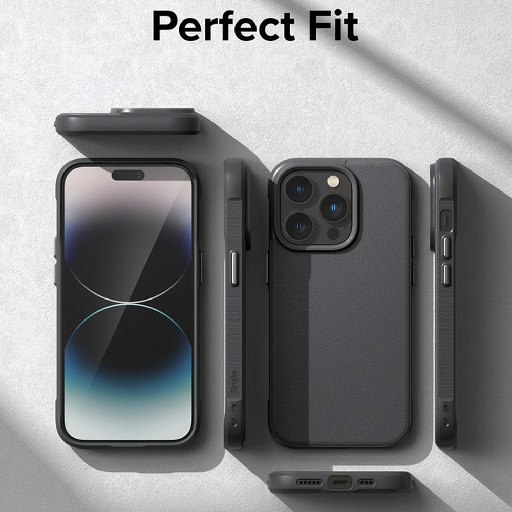 Picture of Apple iPhone 14 Pro Max 6.7 Case | Ringke Onyx Tough Heavy Duty Protection Case for Apple iPhone 14 Pro Max 6.7 (Dark Gray)