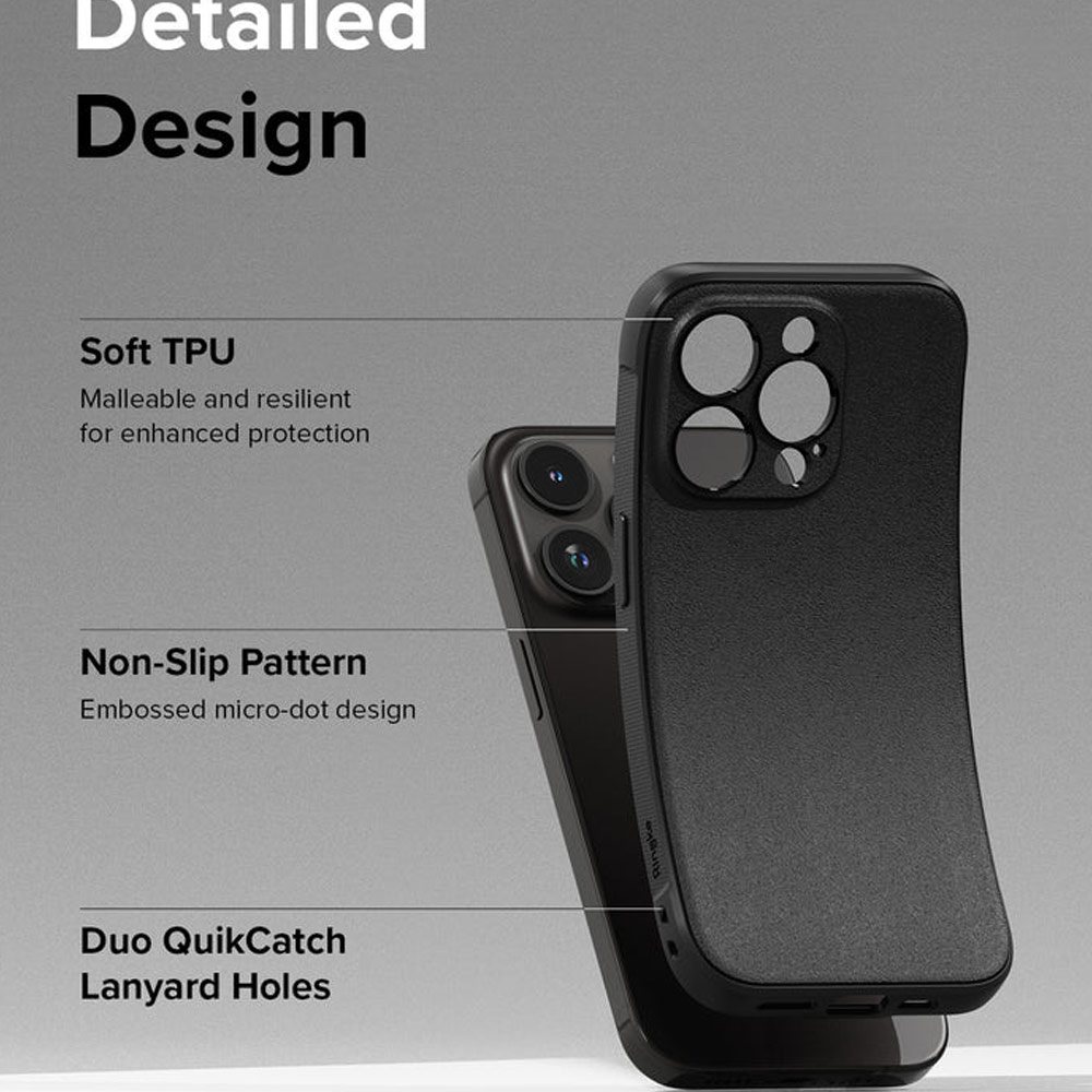 Picture of Apple iPhone 15 Pro Max 6.7 Case | Ringke Onyx Tough Heavy Duty Slim Light Drop Protection Case for Apple iPhone 15 Pro Max 6.7 (Dark Green)