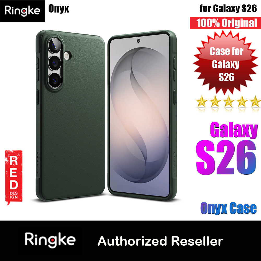 Picture of Ringke Onyx Slim TPU Protection Case for Samsung Galaxy S26 (Dark Green) Samsung Galaxy S26- Samsung Galaxy S26 Cases, Samsung Galaxy S26 Covers, iPad Cases and a wide selection of Samsung Galaxy S26 Accessories in Malaysia, Sabah, Sarawak and Singapore 