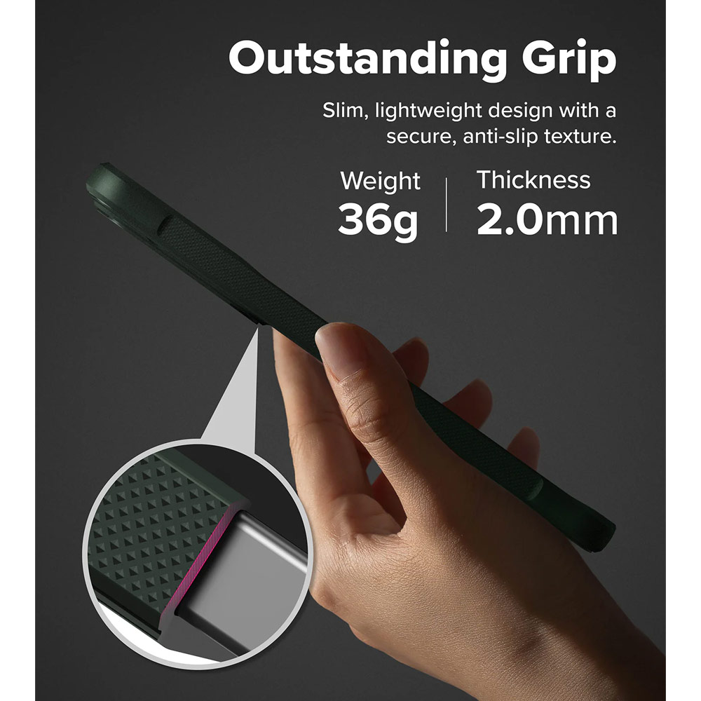 Picture of Samsung Galaxy S26 Plus Case | Ringke Onyx Slim TPU Protection Case for Samsung Galaxy S26 Plus (Dark Green)