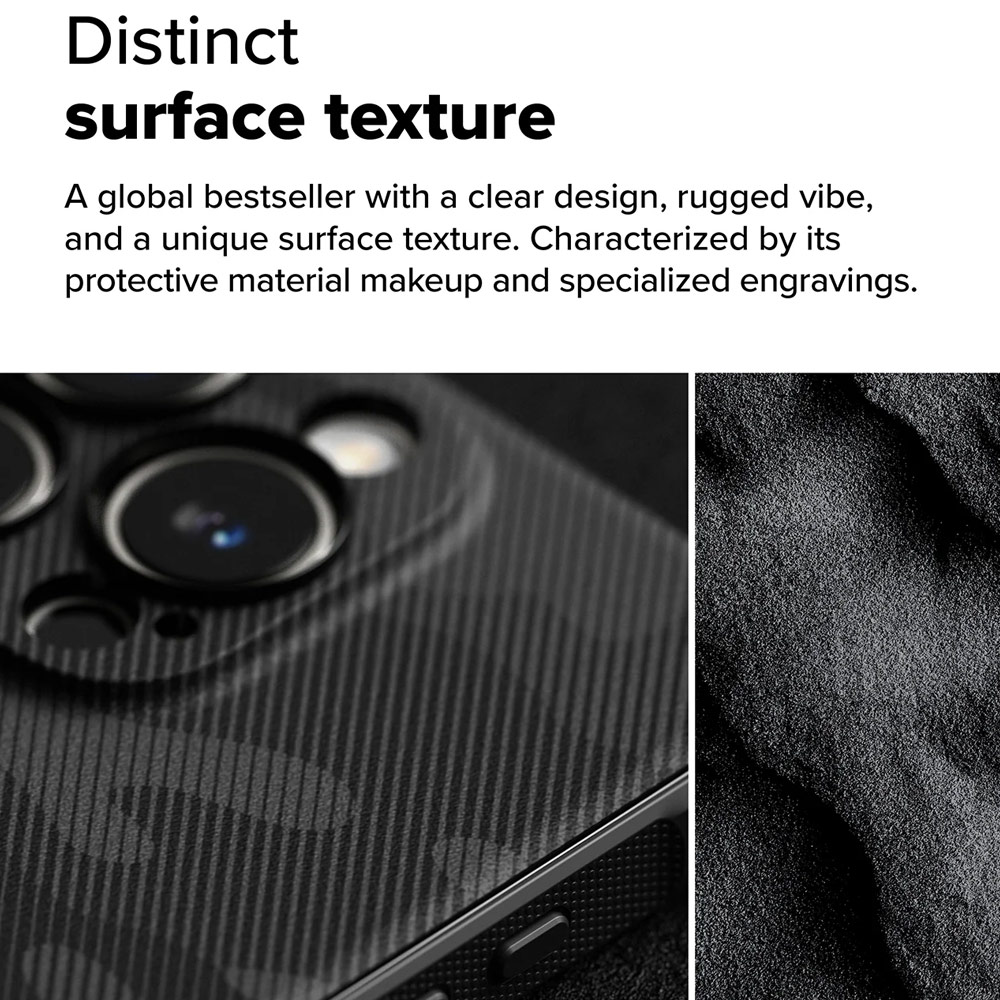 Picture of Apple iPhone 16 Pro Max 6.9 Case | Ringke Onyx Magnetic Tough Heavy Duty Slim Light Drop Protection Case for Apple iPhone 16 Pro Max 6.9 (Camo Black)