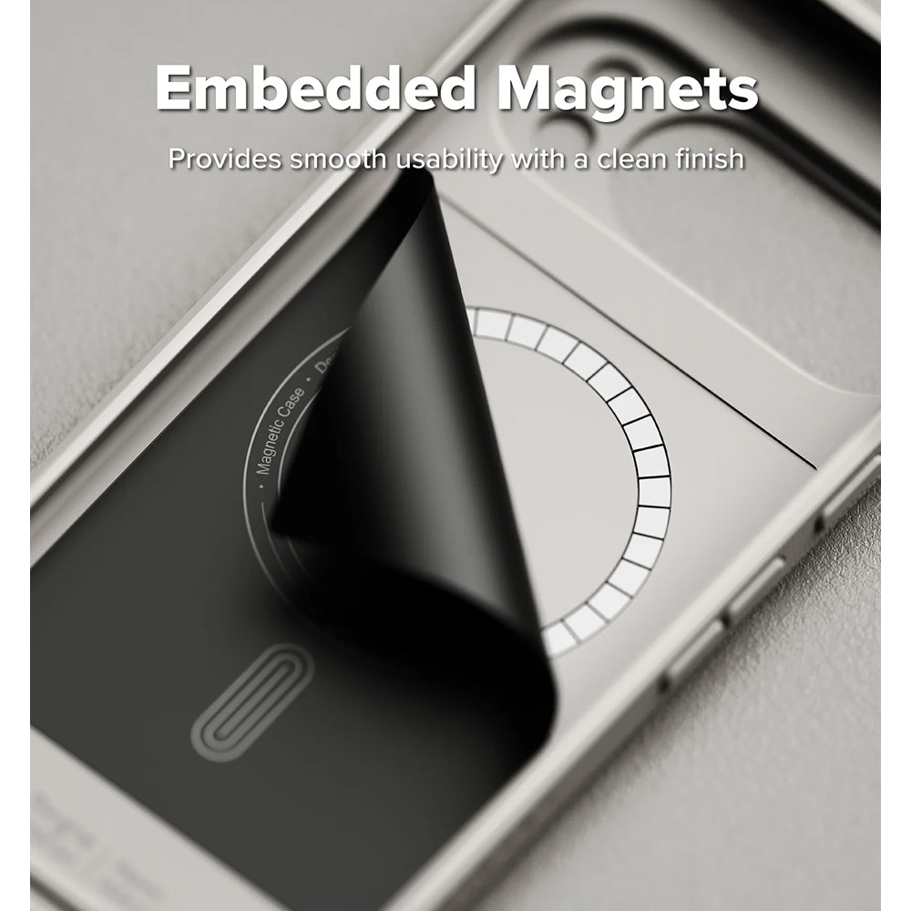 Picture of Google Pixel 10 Pro XL Case | Ringke Onyx Magnetic Slim TPU Protection Case for Google Pixel 10 Pro XL (Warm Gray)