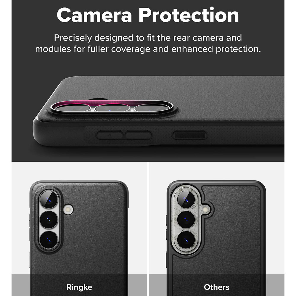 Picture of Samsung Galaxy S26 Plus Case | Ringke Onyx Magnetic Slim TPU Protection Case for Samsung Galaxy S26 Plus (Black)