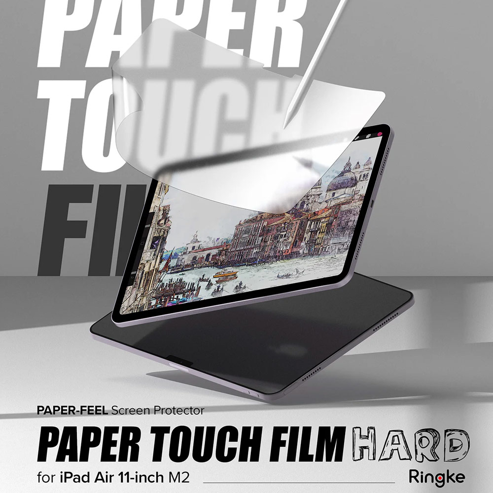Picture of Apple iPad Air 11 M2 2024 Screen Protector | Ringke Hard Film Screen Protector for iPad Air 11 M2 2024 M3 2025 (2pcs)