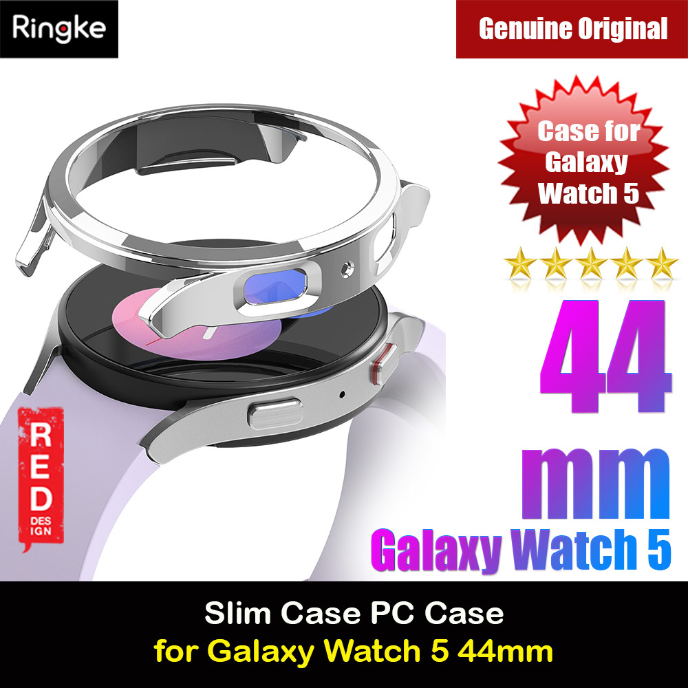 Picture of Ringke Slim Case Durable PC Protection Case for Samsung Galaxy Watch 5 Series 44mm (Chrome) Samsung Galaxy Watch 5 44mm- Samsung Galaxy Watch 5 44mm Cases, Samsung Galaxy Watch 5 44mm Covers, iPad Cases and a wide selection of Samsung Galaxy Watch 5 44mm Accessories in Malaysia, Sabah, Sarawak and Singapore 