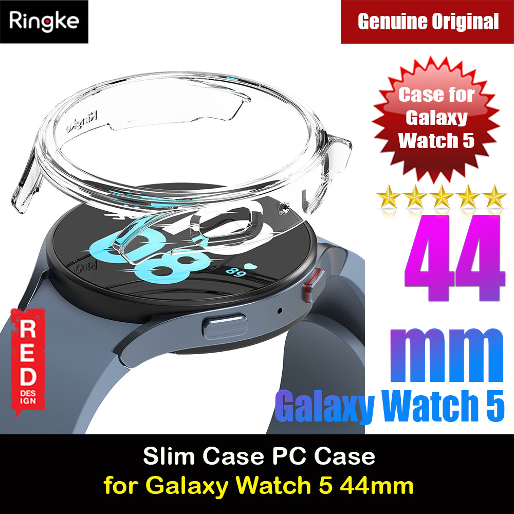 Picture of Ringke Slim Case Durable PC Protection Case for Samsung Galaxy Watch 5 Series 44mm (Clear) Samsung Galaxy Watch 5 44mm- Samsung Galaxy Watch 5 44mm Cases, Samsung Galaxy Watch 5 44mm Covers, iPad Cases and a wide selection of Samsung Galaxy Watch 5 44mm Accessories in Malaysia, Sabah, Sarawak and Singapore 