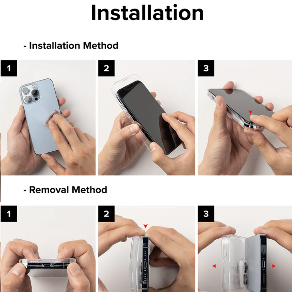 Picture of Apple iPhone 14 6.1 Case | Ringke Slim Protection Anti Yellowing Crystal Clear Case for Apple iPhone 14 6.1 (Clear)