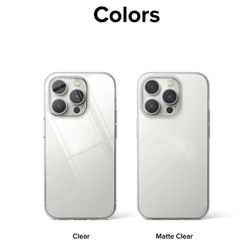 Picture of Apple iPhone 14 Pro Max 6.7 Case | Ringke Slim Protection Anti Yellowing Crystal Clear Case for Apple iPhone 14 Pro Max 6.7 (Clear)