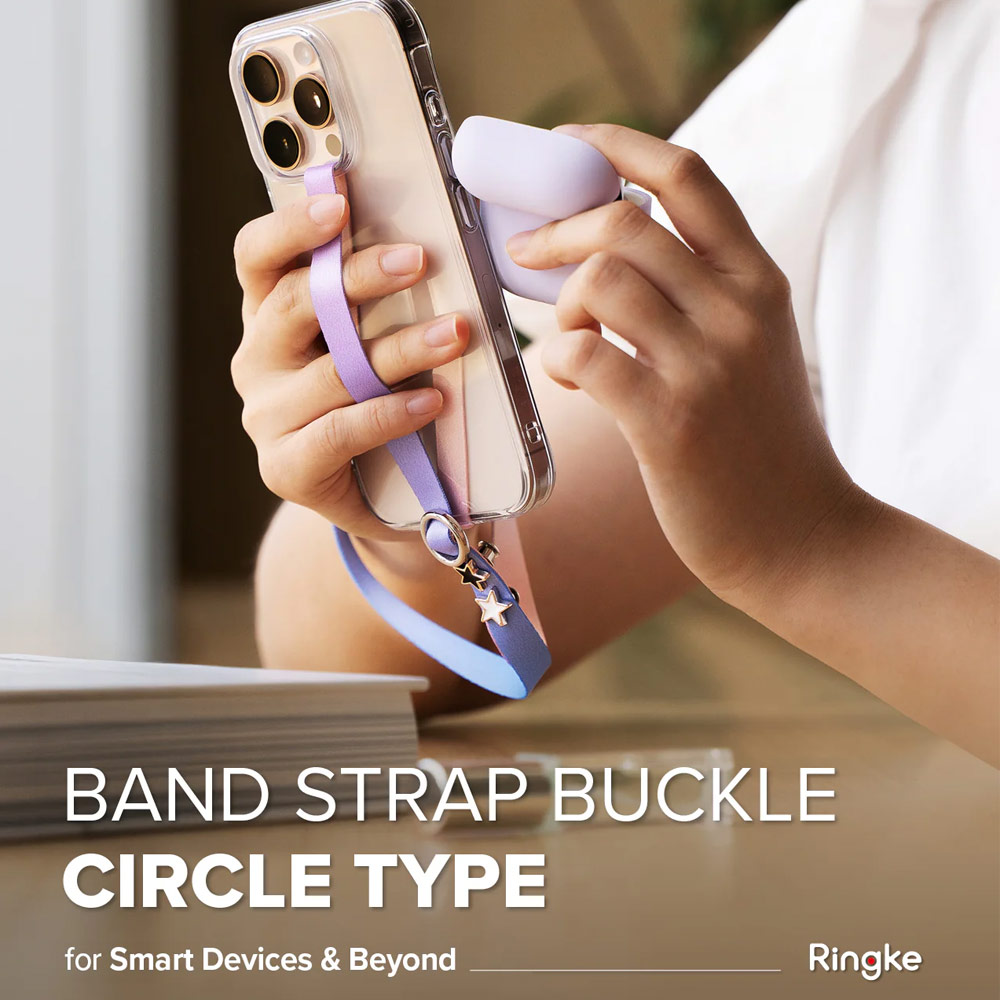 Picture of Ringke Loop Strap Buckle Circle Type for Smartphone (Stripe)