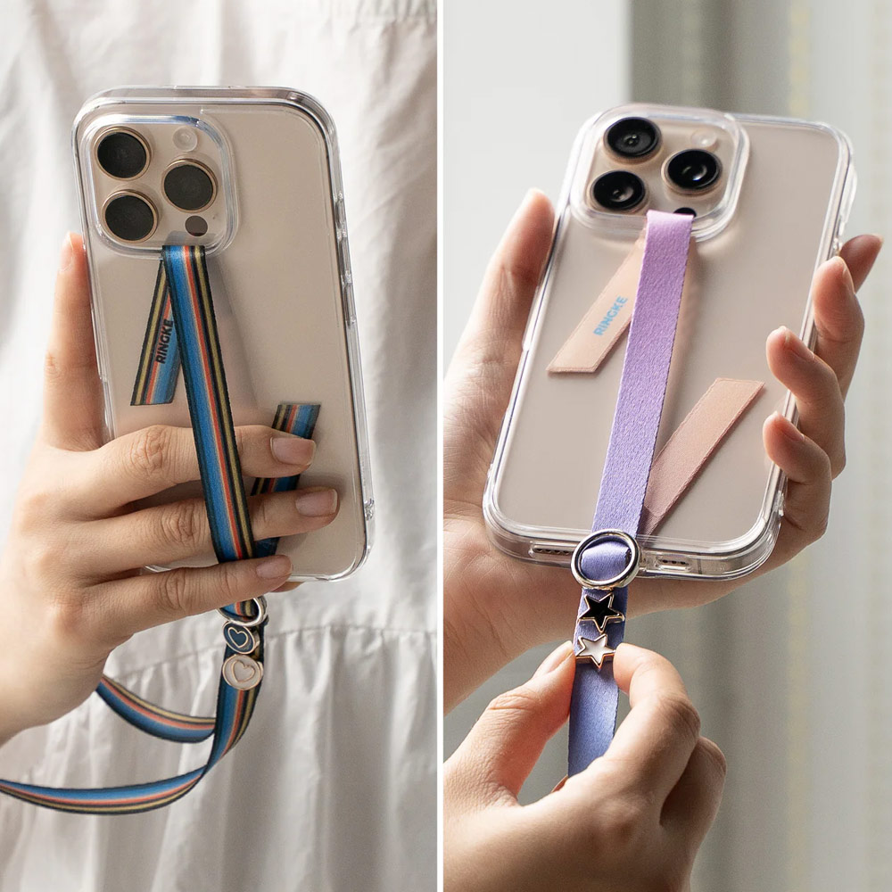 Picture of Ringke Loop Strap Buckle Circle Type for Smartphone (Stripe)