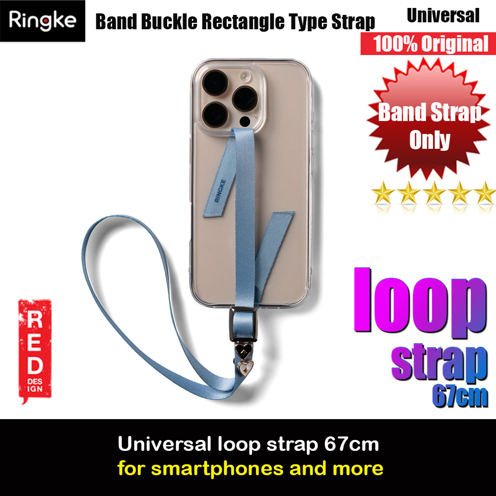 Picture of Ringke Loop Strap Buckle Rectangle Type for Smartphone (Urban Blue) Red Design- Red Design Cases, Red Design Covers, iPad Cases and a wide selection of Red Design Accessories in Malaysia, Sabah, Sarawak and Singapore 