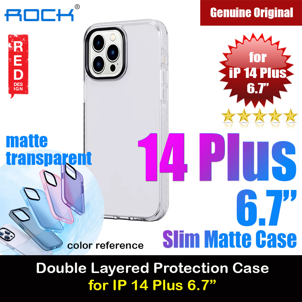 Picture of Rock Armor Shield Thin Matte Anti Finger Print Drop Protection Case For for iPhone 14 Plus 6.7 (White) Apple iPhone 14 Pro 6.1- Apple iPhone 14 Pro 6.1 Cases, Apple iPhone 14 Pro 6.1 Covers, iPad Cases and a wide selection of Apple iPhone 14 Pro 6.1 Accessories in Malaysia, Sabah, Sarawak and Singapore 