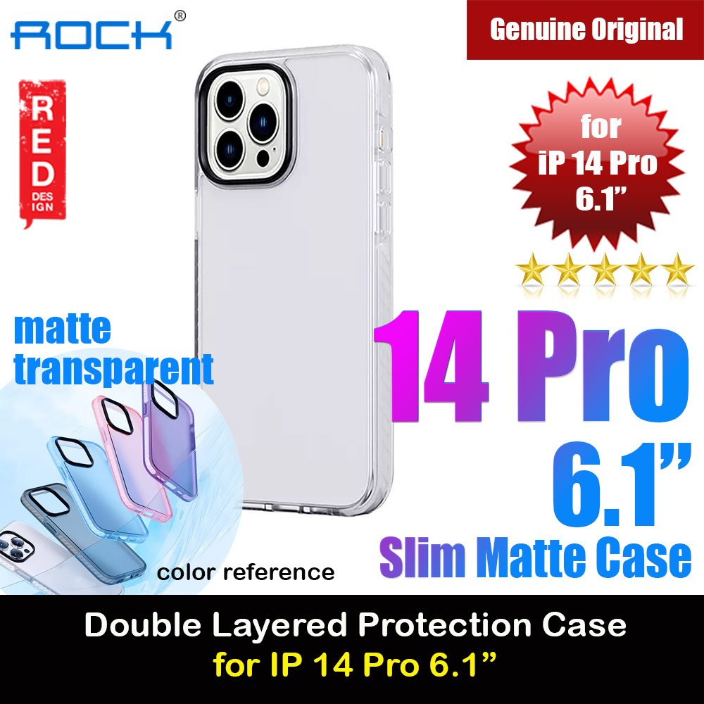 Picture of Rock Armor Shield Thin Matte Anti Finger Print Drop Protection Case For for iPhone 14 Pro 6.1 (White) Apple iPhone 14 Pro 6.1- Apple iPhone 14 Pro 6.1 Cases, Apple iPhone 14 Pro 6.1 Covers, iPad Cases and a wide selection of Apple iPhone 14 Pro 6.1 Accessories in Malaysia, Sabah, Sarawak and Singapore 