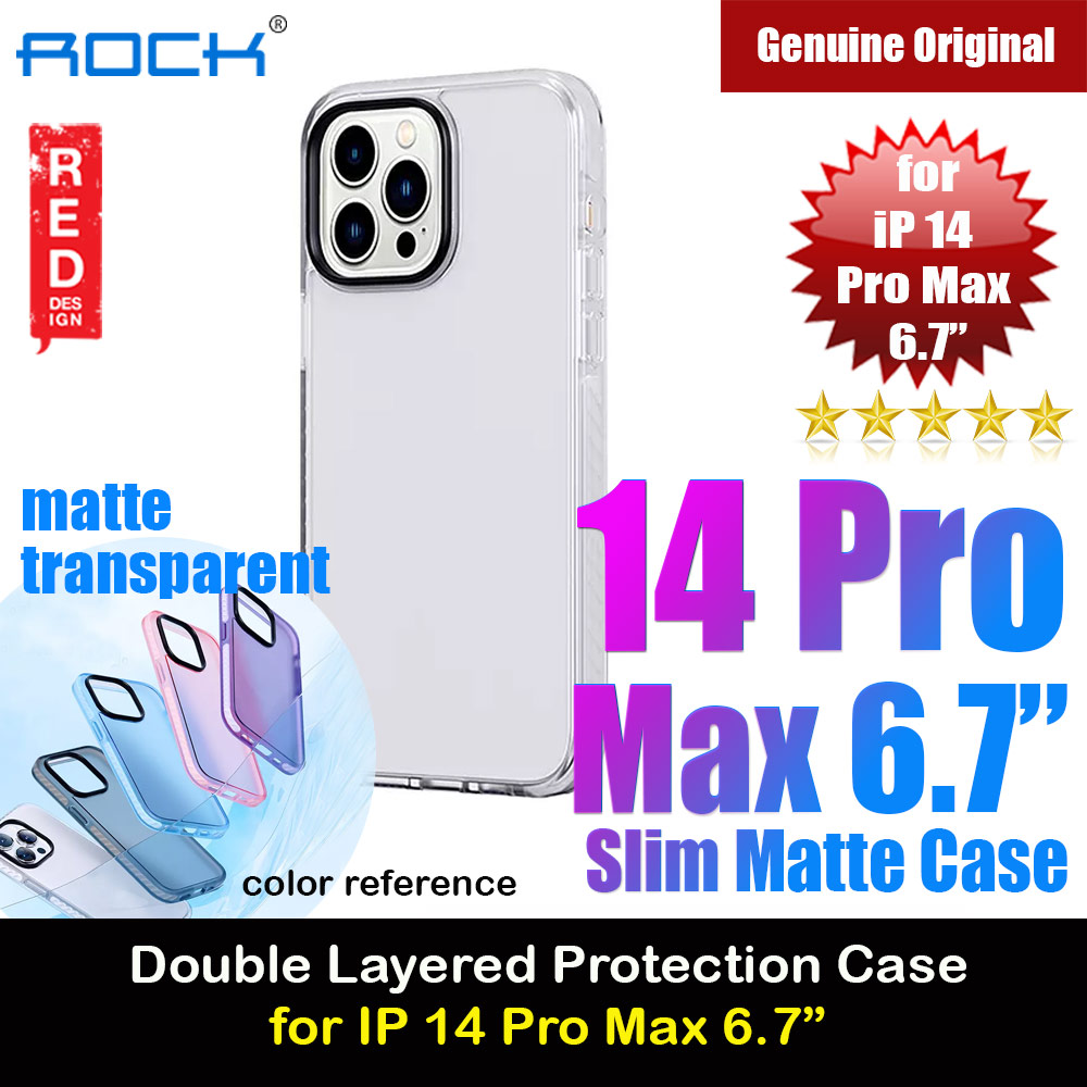 Picture of Rock Armor Shield Thin Matte Anti Finger Print Drop Protection Case For for iPhone 14 Pro Max 6.7 (White) Apple iPhone 14 Pro Max 6.7- Apple iPhone 14 Pro Max 6.7 Cases, Apple iPhone 14 Pro Max 6.7 Covers, iPad Cases and a wide selection of Apple iPhone 14 Pro Max 6.7 Accessories in Malaysia, Sabah, Sarawak and Singapore 